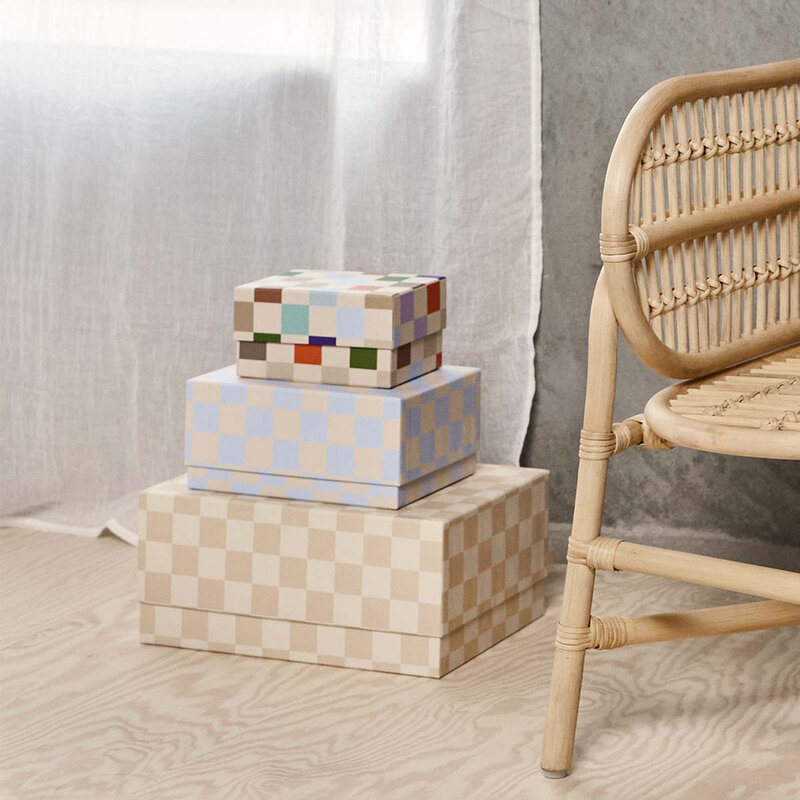 OYOY MINI-collectie Mana Storage Box Mix - Set of 3