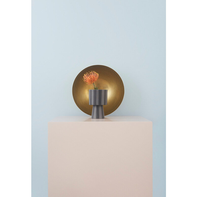 OYOY LIVING Toppu Pot - Small - Grijs / Antraciet