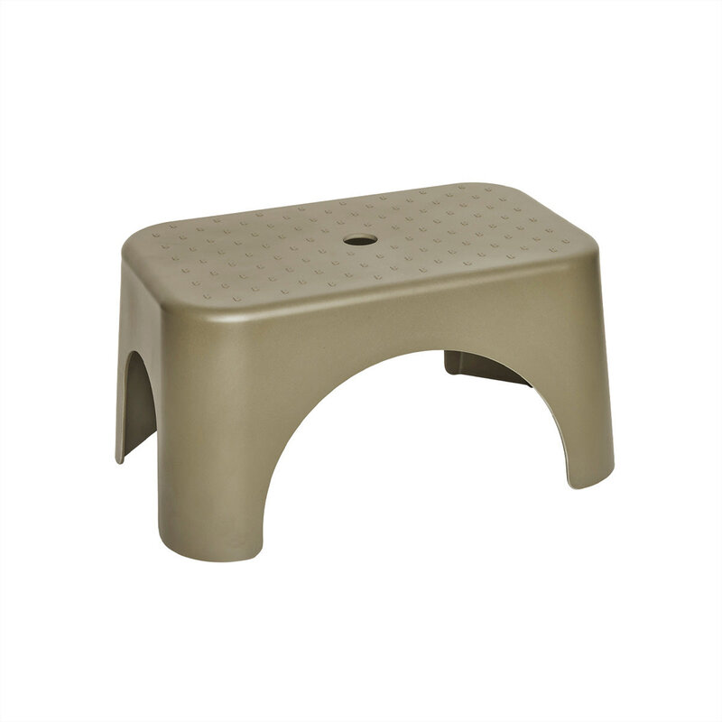 OYOY MINI Rabbit Step Stool  Olive