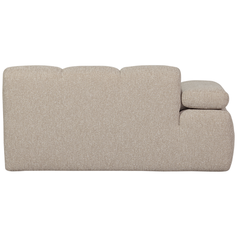 WOOOD-collectie Mojo 1,5-Zits Met Arm Links Boucle Beige Melange