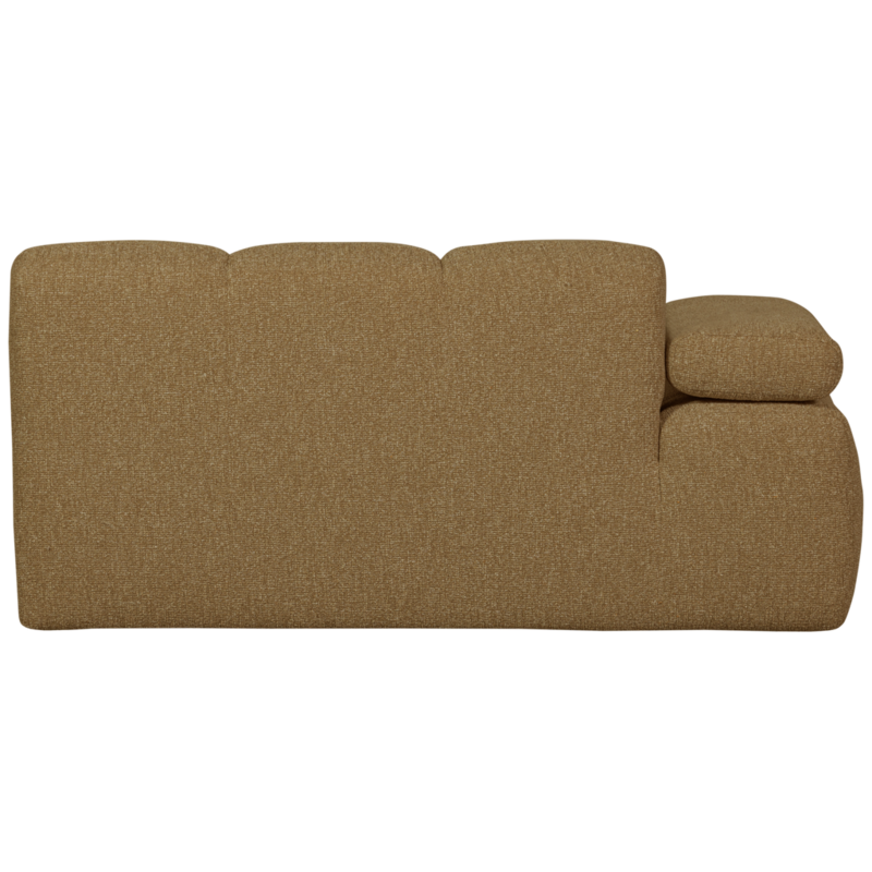 WOOOD-collectie Mojo 1,5-Zits Met Arm Links Boucle Geel/Bruin Melange