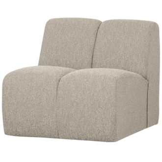 WOOOD Mojo 1-Zits Boucle Beige Melange