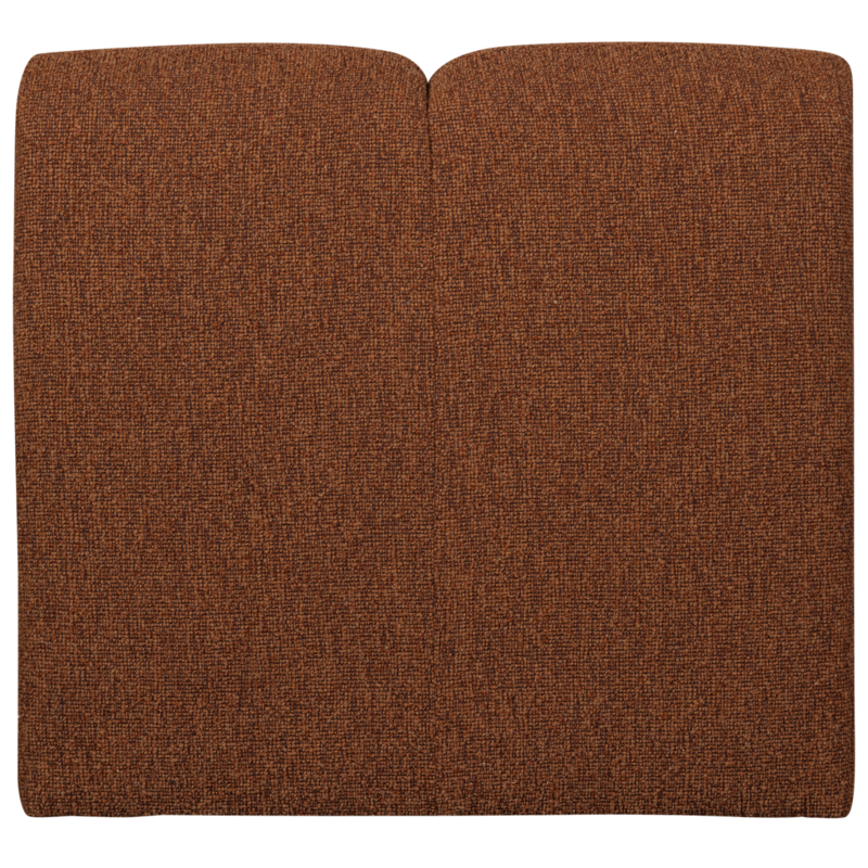 WOOOD-collectie Mojo 1-Zits Boucle Roest Bruin Melange