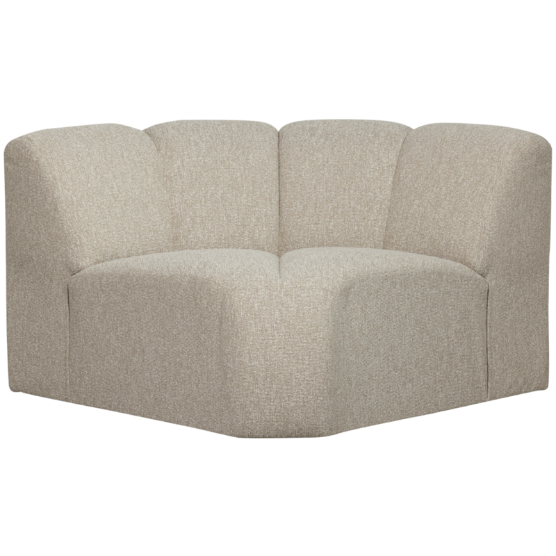 WOOOD-collectie Mojo Hoekelement Boucle Beige Melange
