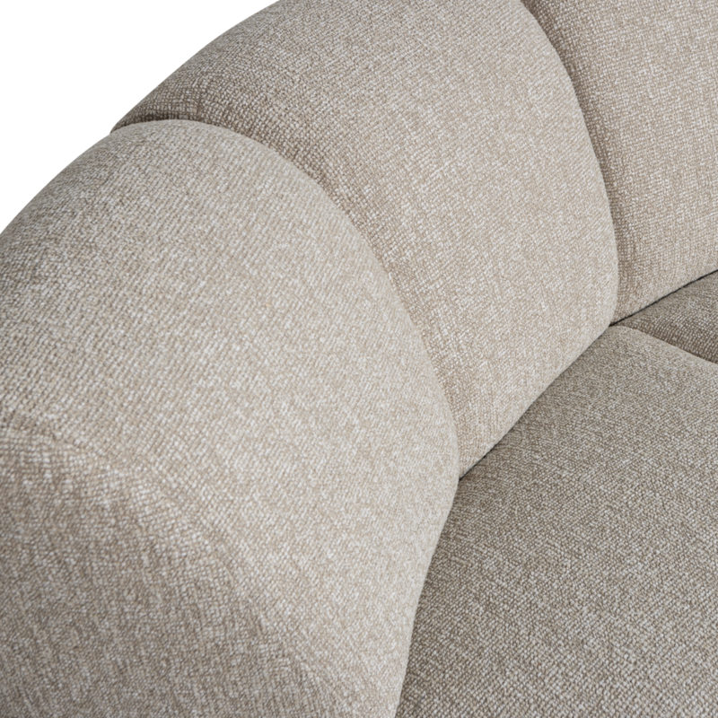 WOOOD-collectie Mojo Hoekelement Boucle Beige Melange