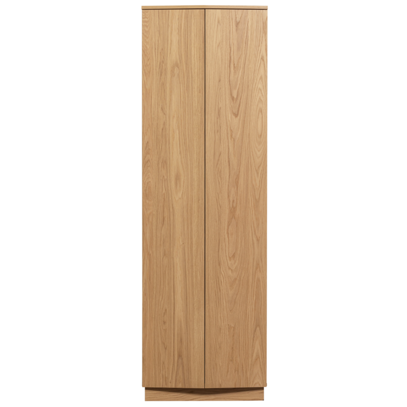 WOOOD-collectie Zuma Hoge Kast 67Cm Eiken Transparant [Fsc]