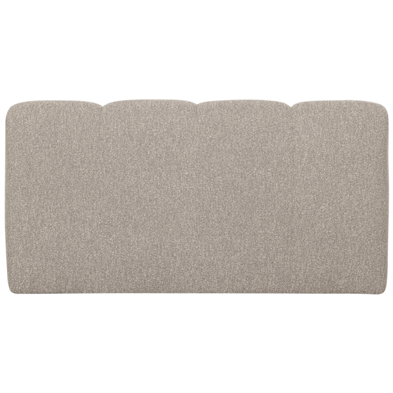 WOOOD-collectie Mojo Bankje 160Cm Met Rugleuning Boucle Beige Melange