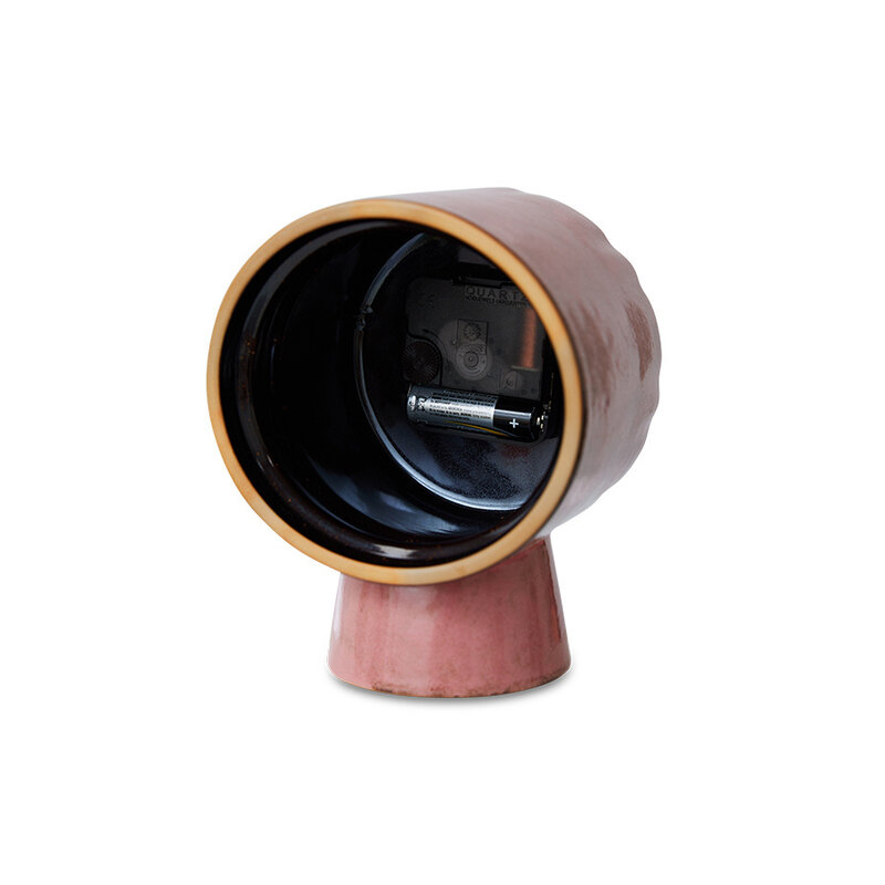 HKLIVING-collectie Retro ceramic clock pink