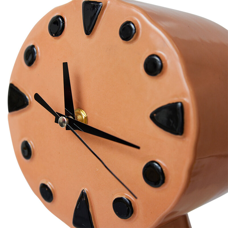 HKLIVING-collectie Retro ceramic clock peach