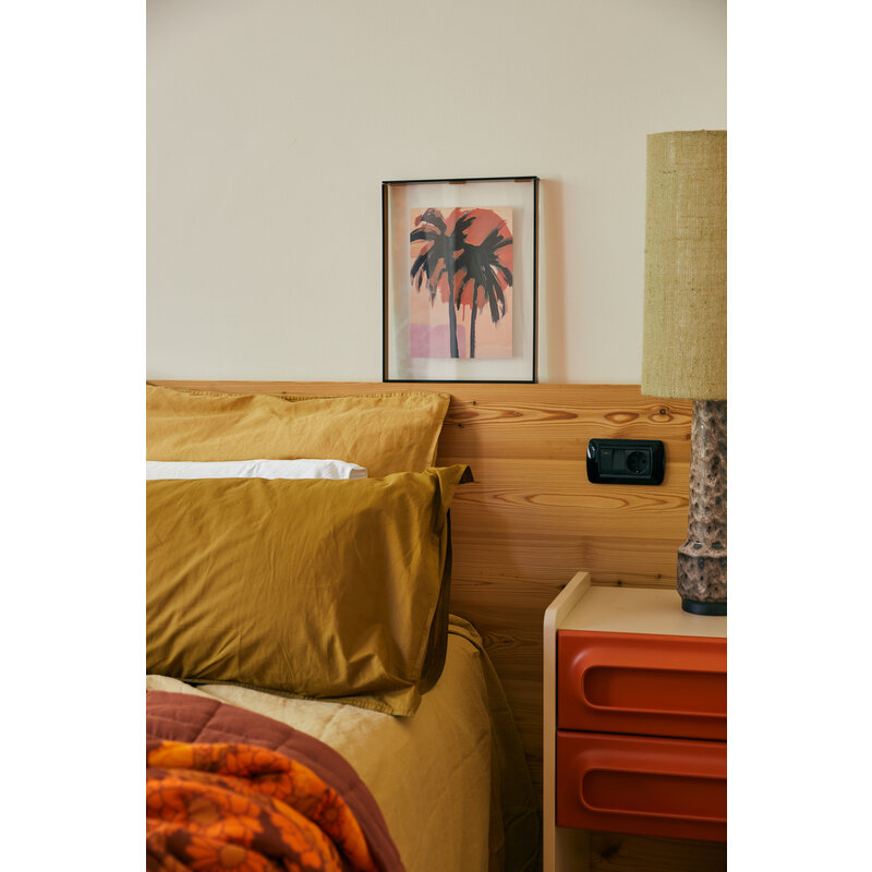HKLIVING-collectie Acrylic frame brown palms (40x50cm)