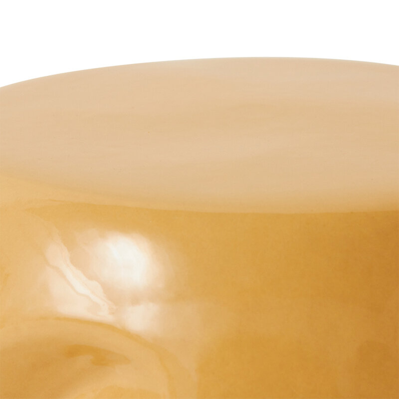 HKLIVING-collectie Currents ceramic side table sand