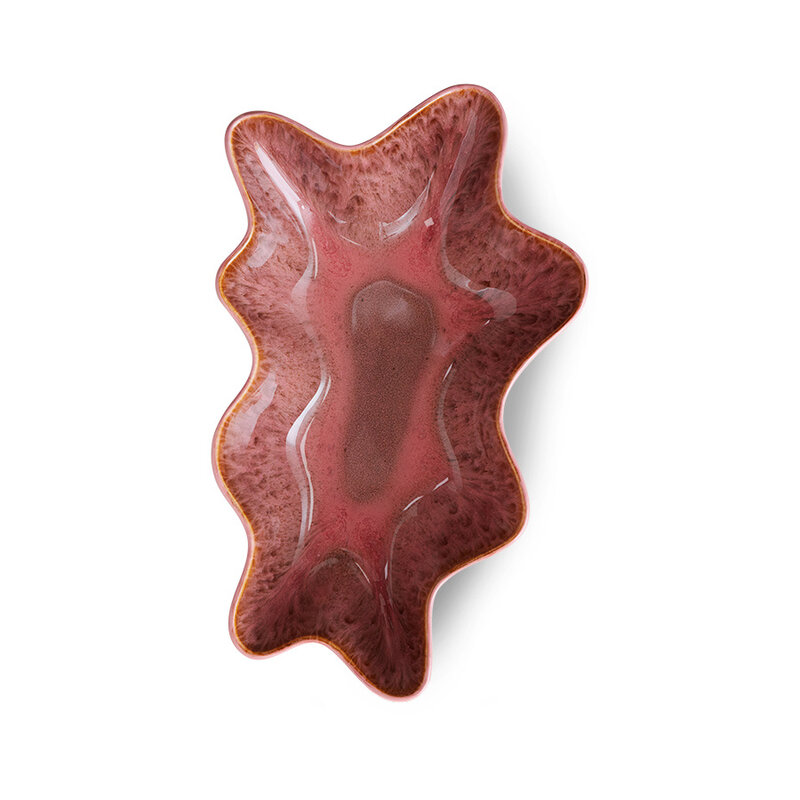 HKLIVING-collectie Shell serving bowl coral