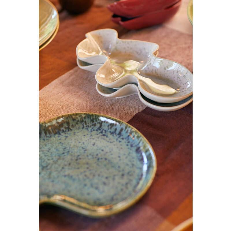 HKLIVING-collectie Shell serving bowl oyster