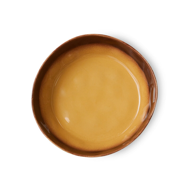 HKLIVING-collectie 70s ceramics: pasta bowls cove (set of 2)