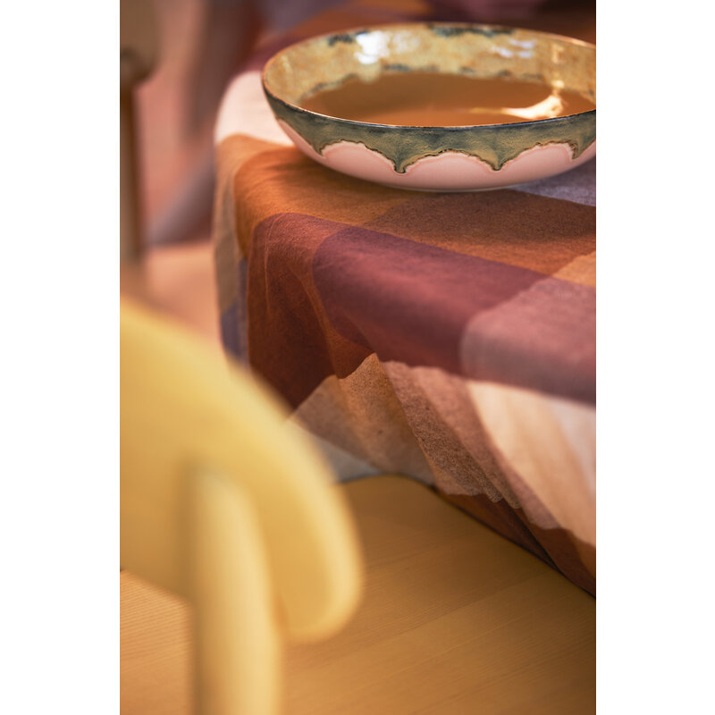 HKLIVING-collectie 70s ceramics: salad bowl sunflower