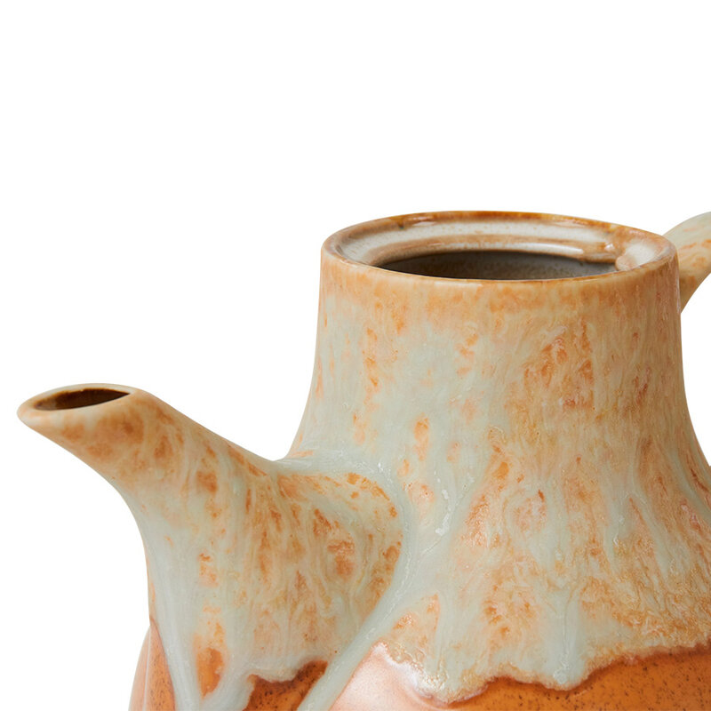 HKLIVING-collectie 70s servies: koffiepot dunes