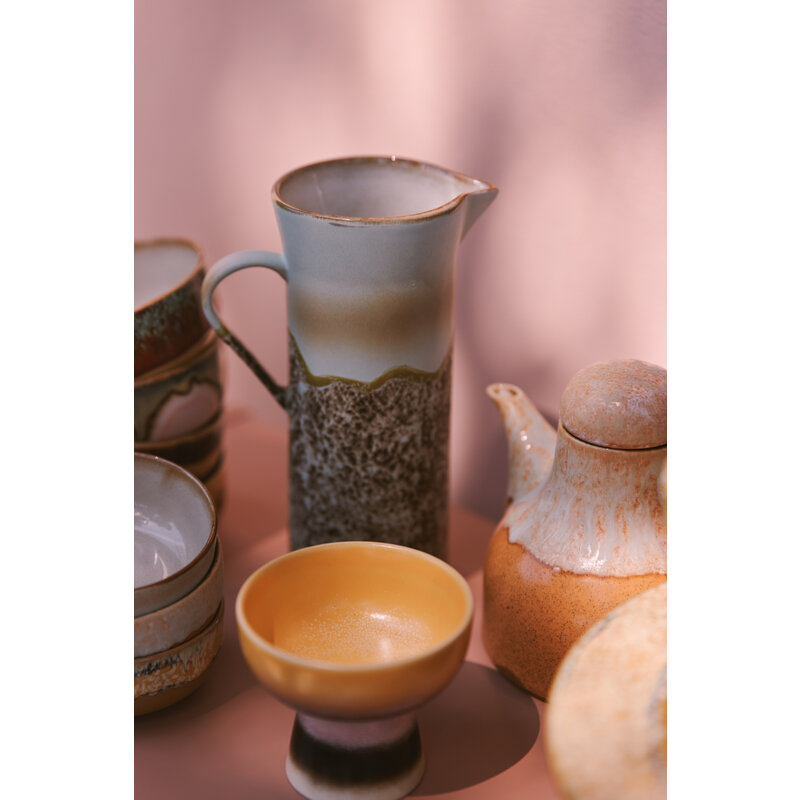 HKLIVING-collectie 70s servies: koffiepot dunes
