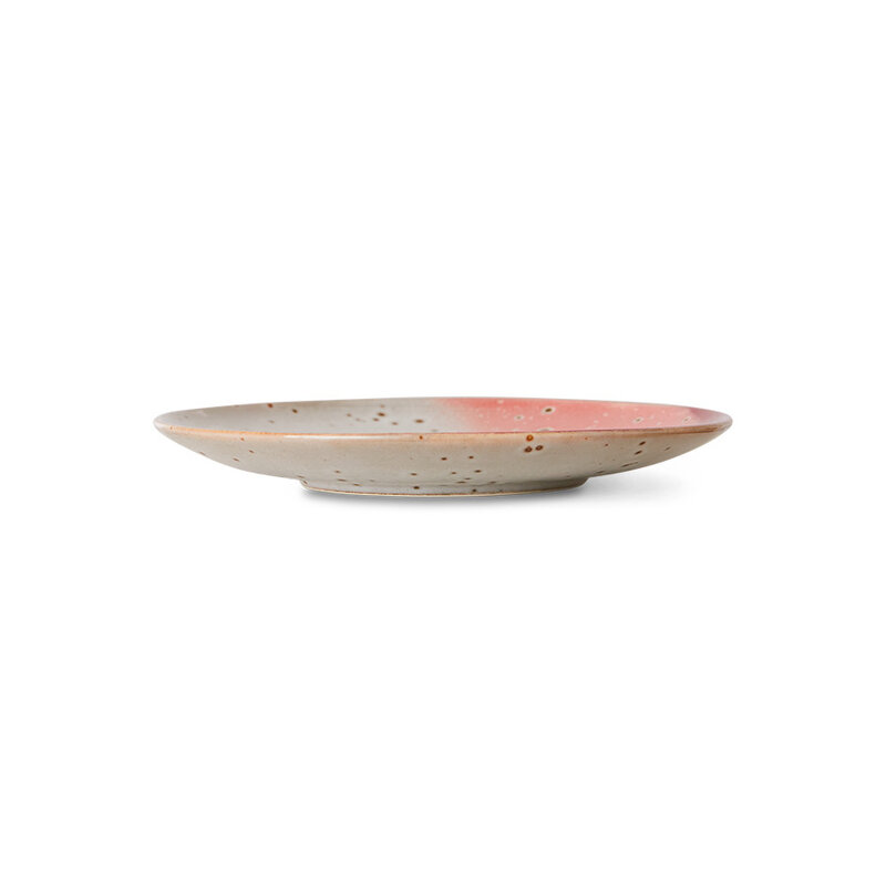 HKLIVING-collectie 70s ceramics: dessert plates lychee (set of 2)