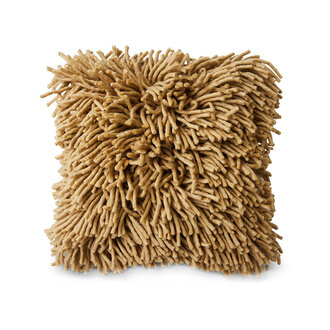 HKLIVING Rugged woolen cushion olive (50x50cm)