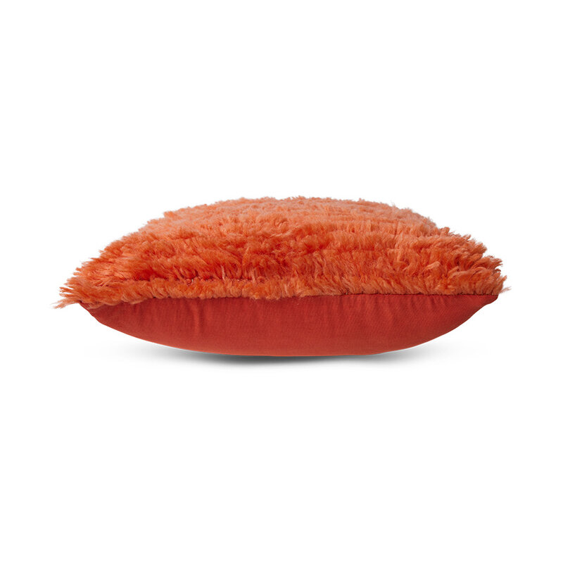 HKLIVING-collectie Fluffy cushion sienna (50x50cm)
