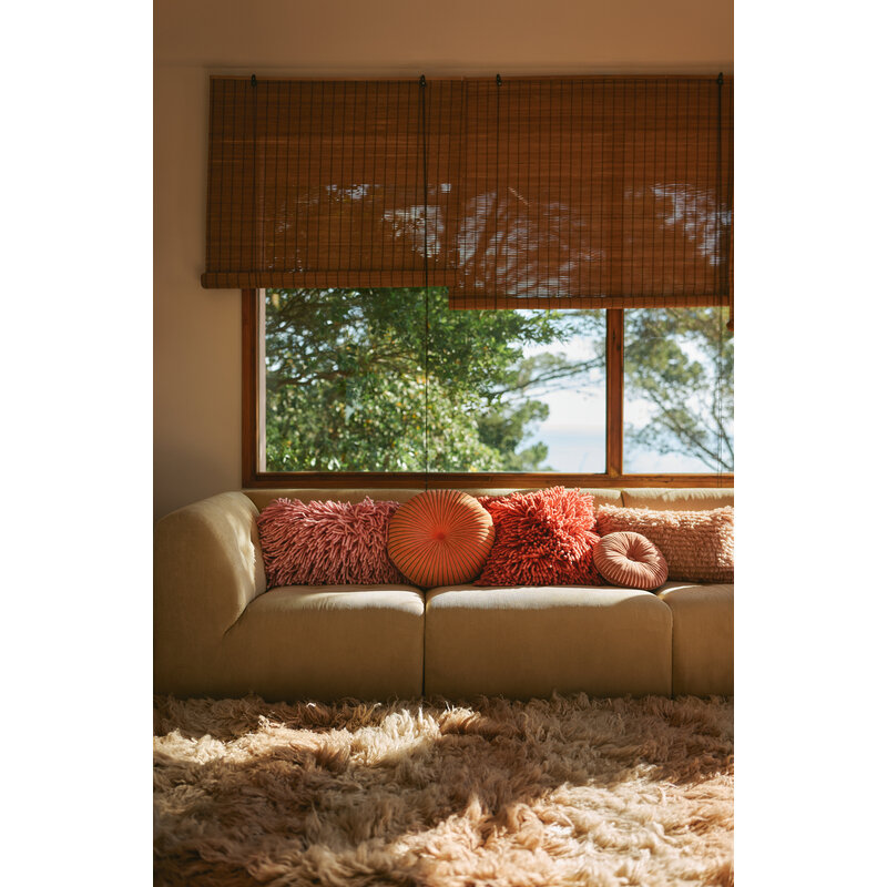 HKLIVING-collectie Fluffy cushion blush (60x40cm)