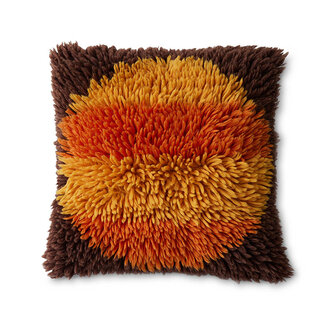 HKLIVING Fluffy cushion horizon (55x55cm)