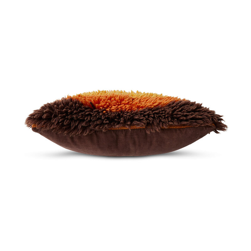 HKLIVING-collectie Fluffy cushion horizon (55x55cm)