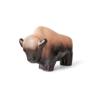 HKLIVING HKLIVING X Otto Keramik: keramiek stier bronze