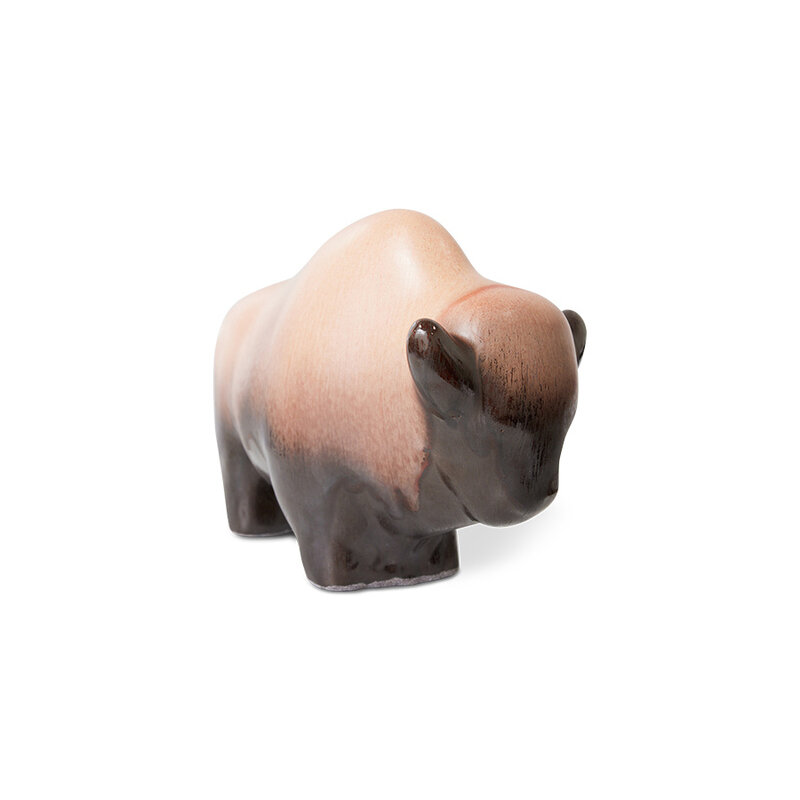 HKLIVING-collectie HKLIVING X Otto Keramik: keramiek stier bronze