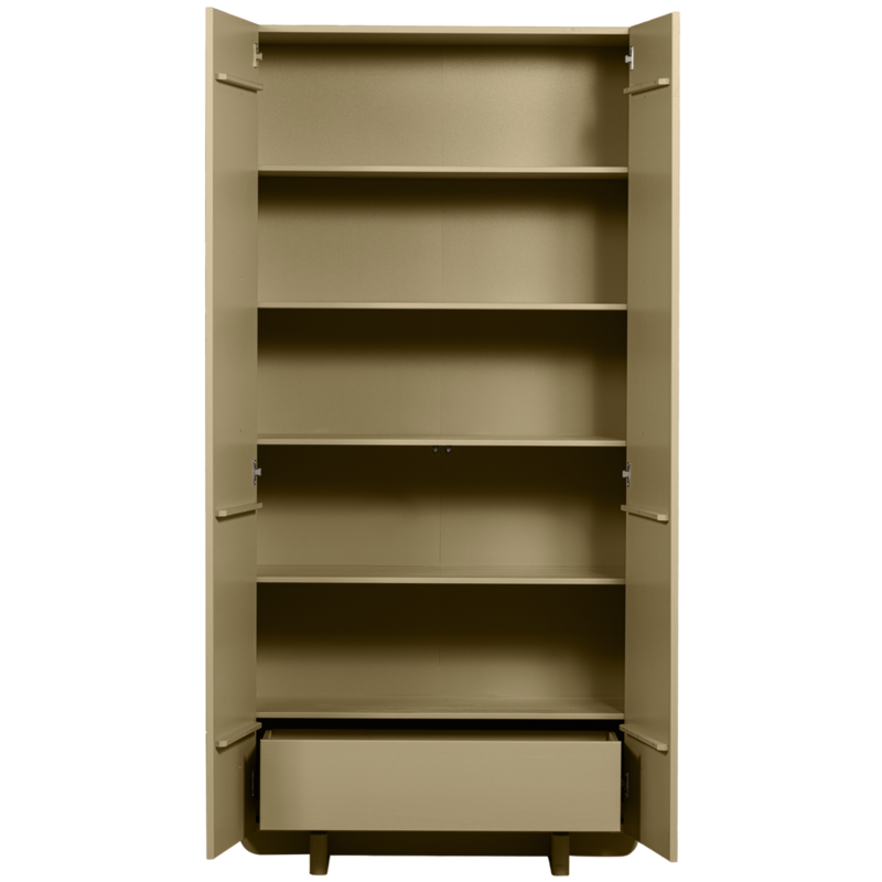 WOOOD-collectie Basu Opbergkast Grenen Moss [Fsc]