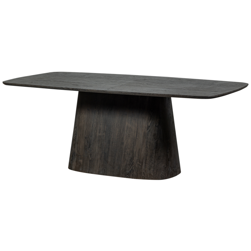 WOOOD-collectie WOOOD Leah Dining Table Mdf Dark Brown 200X105Cm