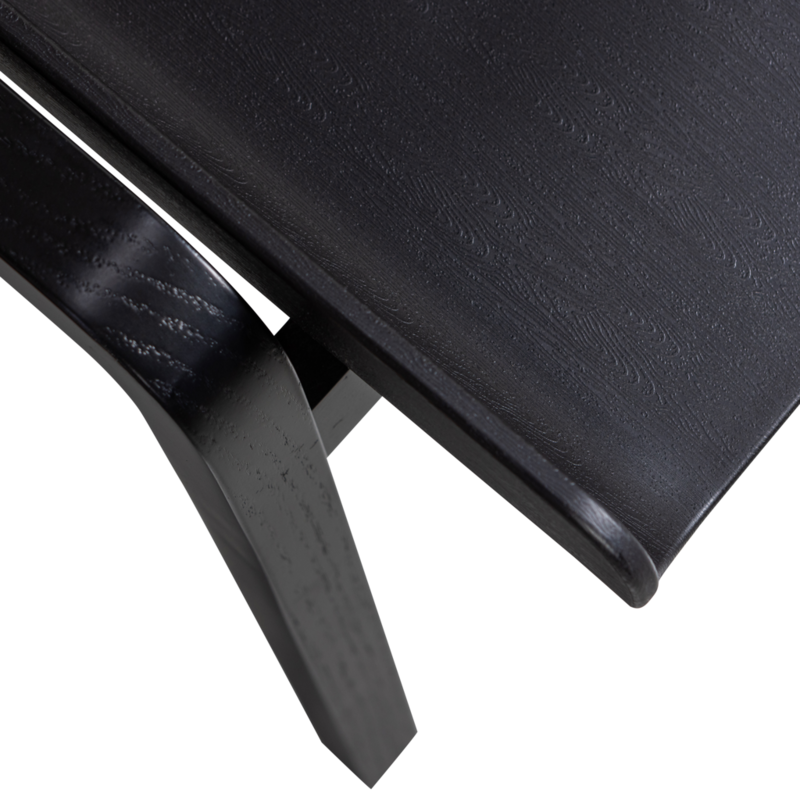 WOOOD-collectie WOOOD Molly Chair Pp/Mulitplex Black