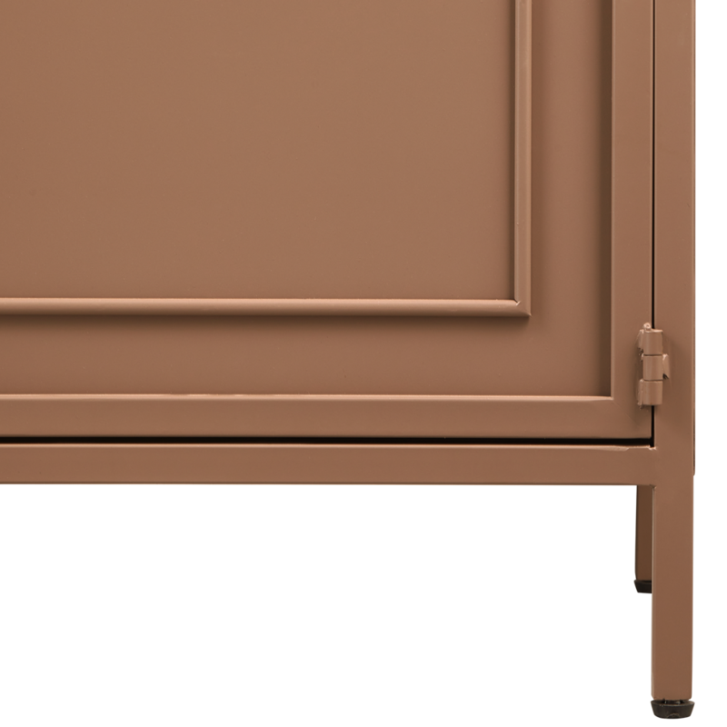 WOOOD-collectie WOOOD Ronja Display Case Xl Metal Military Brown