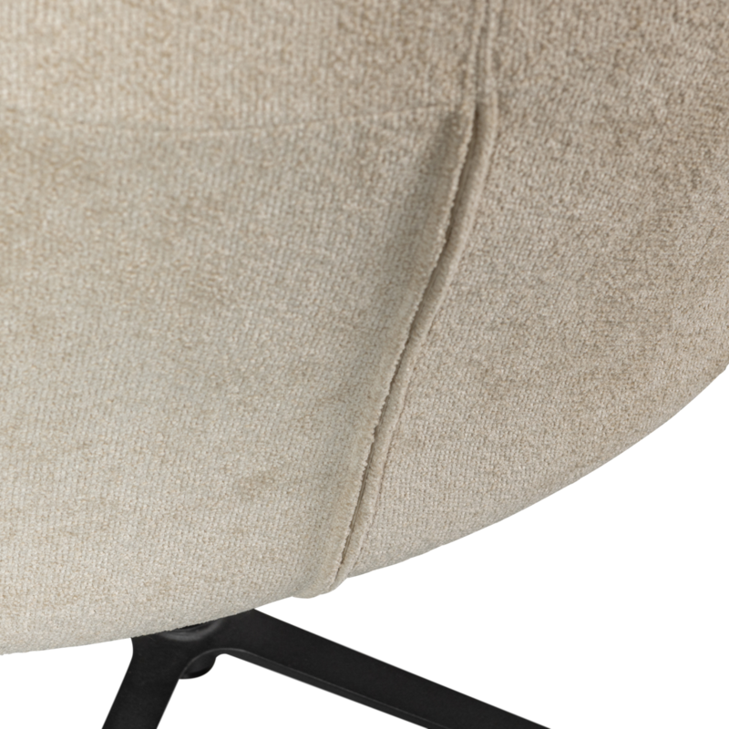 WOOOD-collectie WOOOD Job Armchair Bouclã‰ Sand