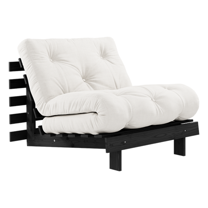 Karup Design-collectie Slaapfauteuil Roots 90 zwart