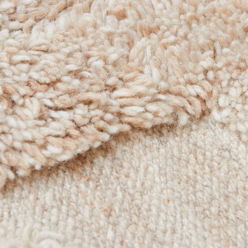 HKLIVING-collectie Tufted rug limestone (200x300cm)