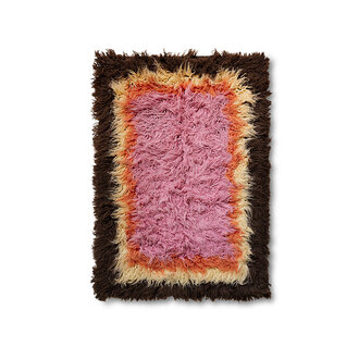 HKLIVING Fluffy rug downtown (120x180cm)