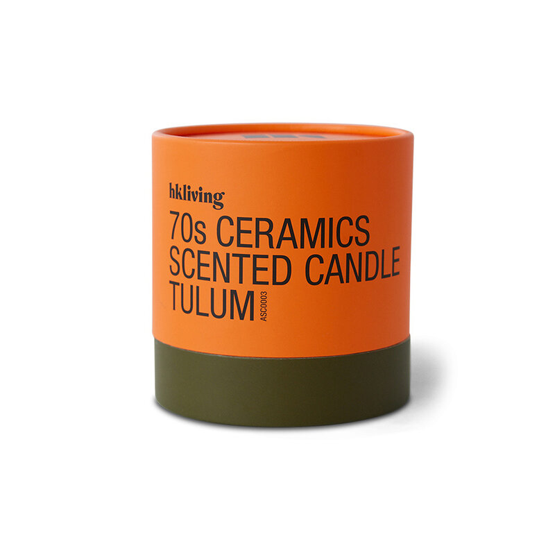 HKLIVING-collectie 70s ceramics: scented candle Tulum