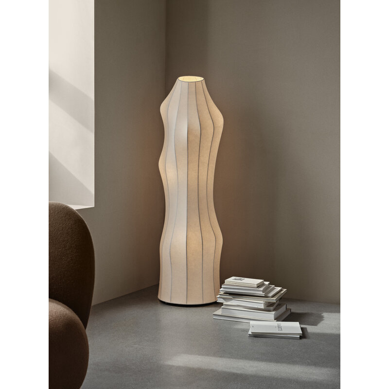 ferm LIVING-collectie Dae Vloerlamp Wit