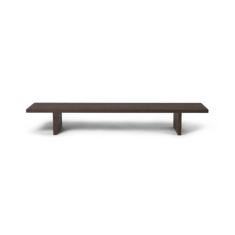 ferm LIVING Kona Display Table  Dark Stained