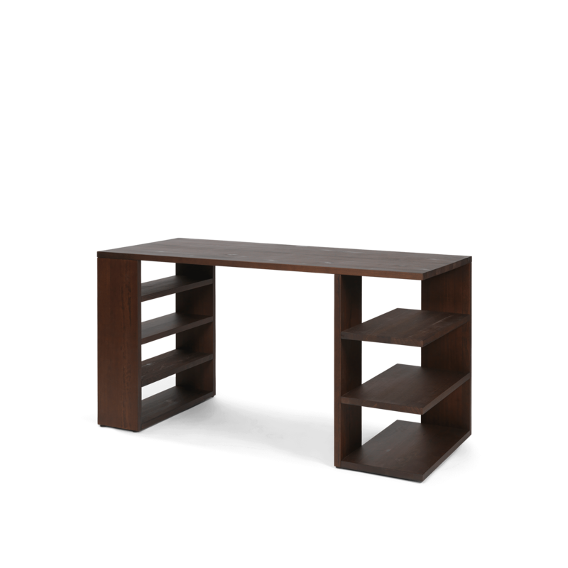 ferm LIVING-collectie Edre Desk - Dark Stained Pine