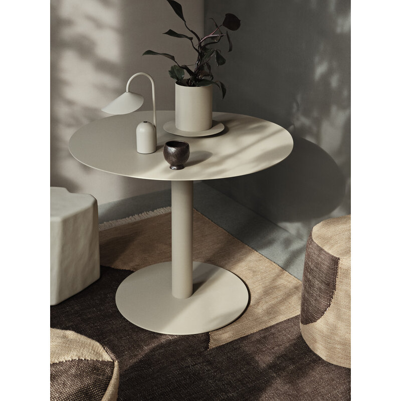 ferm LIVING-collectie Forene Rug  140 x 200  Tan/Chocolate