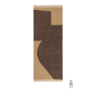 ferm LIVING Forene Runner 80 x 200 Bruin/Chocolade ferm LIVING Forene Runner 80 x 200 Bruin/Chocolade