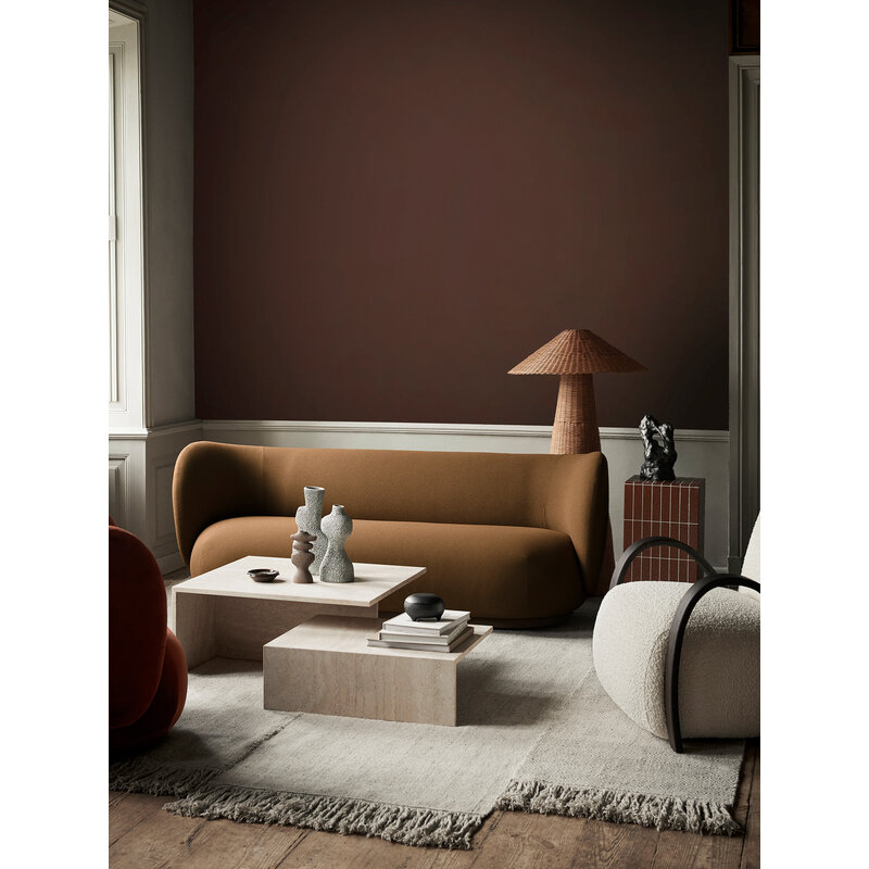 ferm LIVING-collectie Alter Vloerkleed - 300 x 350 - Naturel