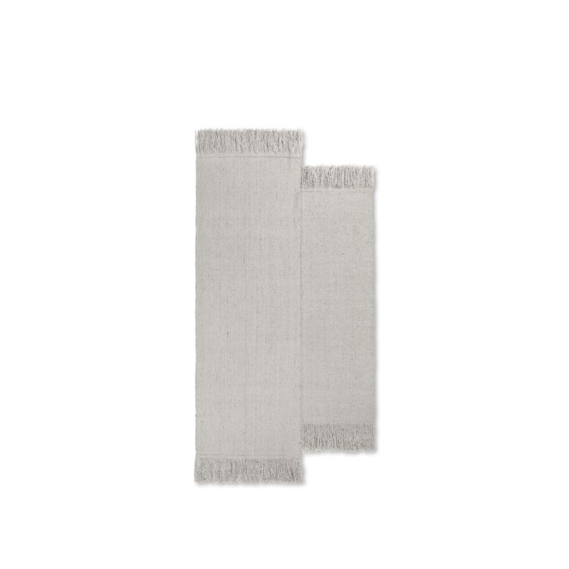 ferm LIVING-collectie Alter Vloerkleed - 160 x 270 - Naturel