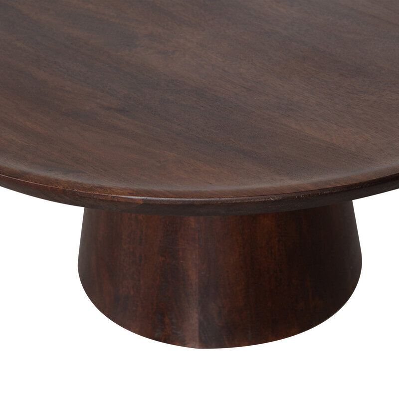 vtwonen-collectie Coffee A Gogo Coffee Table Mango Wood Walnut