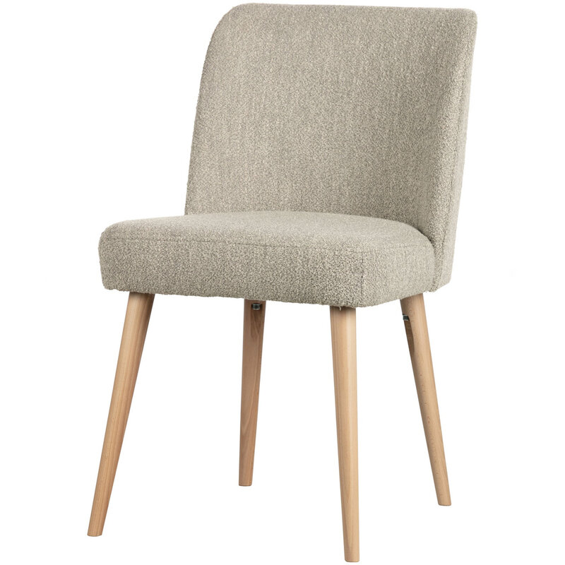 vtwonen-collectie Force Dining Chair Boucle Natural