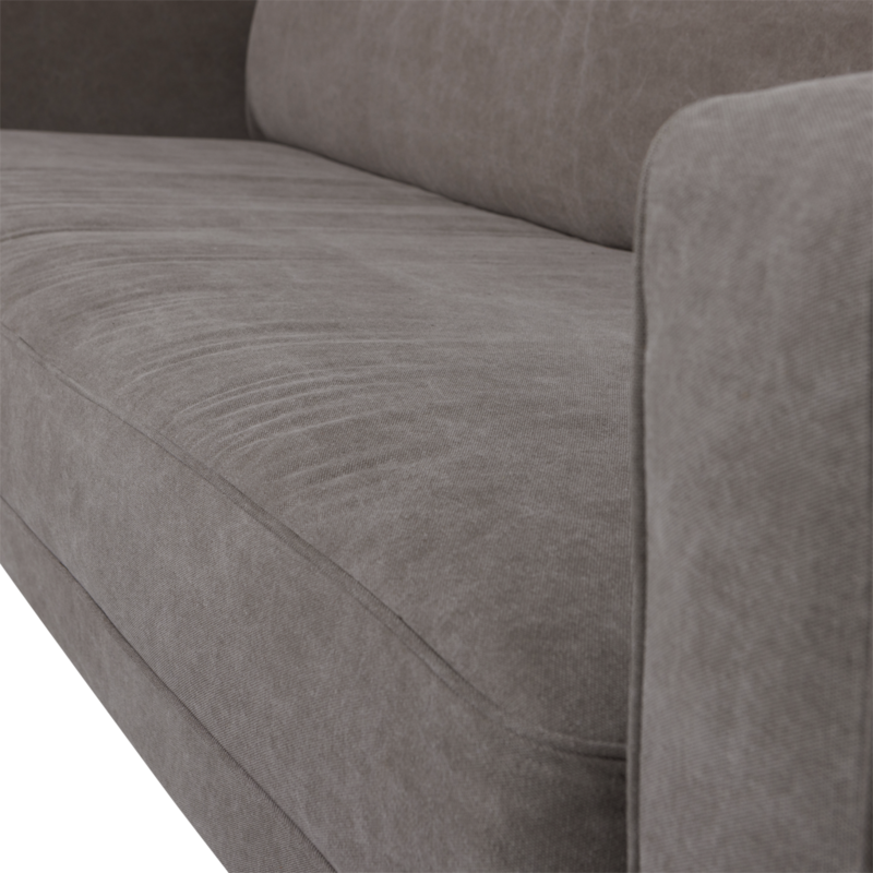 vtwonen-collectie Crew 3-Zits Bank Canvas Mokka