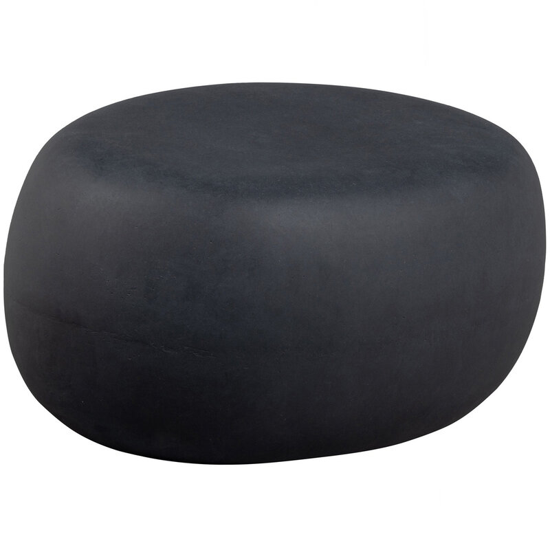 vtwonen-collectie Pebble Side Table Concrete Look Anthracite 31X65X49