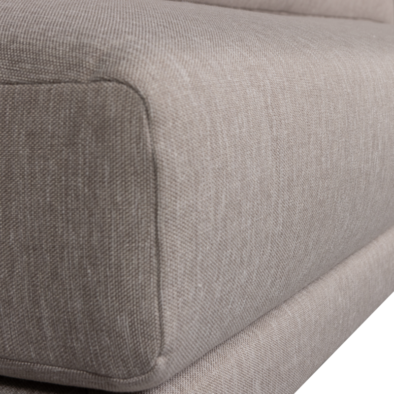 vtwonen-collectie Couple Dining Bench Element 200cm Taupe